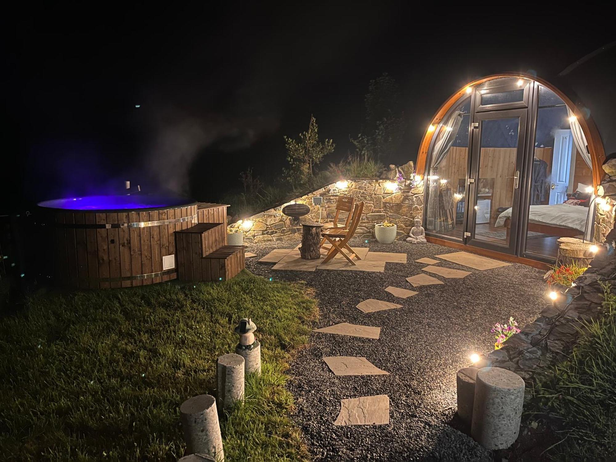 Hilltop Hideaway - Secluded Pod With Private Hot Tub Newry Luaran gambar